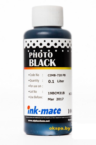 Чернила Ink-mate СIM720 MB (матовый черный) - 100 мл